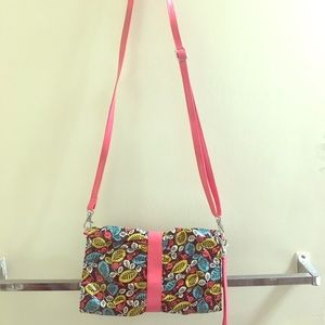 Vera Bradley Frill Wristlet-Detachable Strap